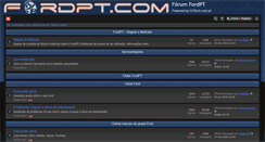Desktop Screenshot of forum.fordpt.com